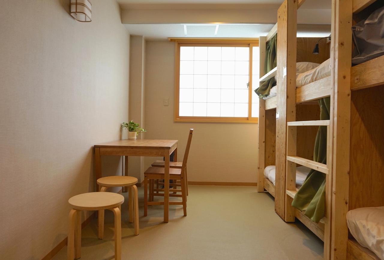 Hostel Rakutsuki Осака Экстерьер фото